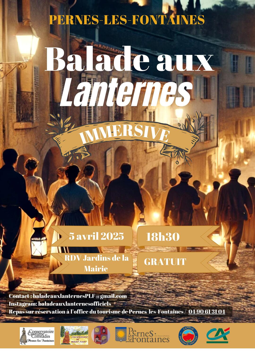 Balades aux lanternes immersive