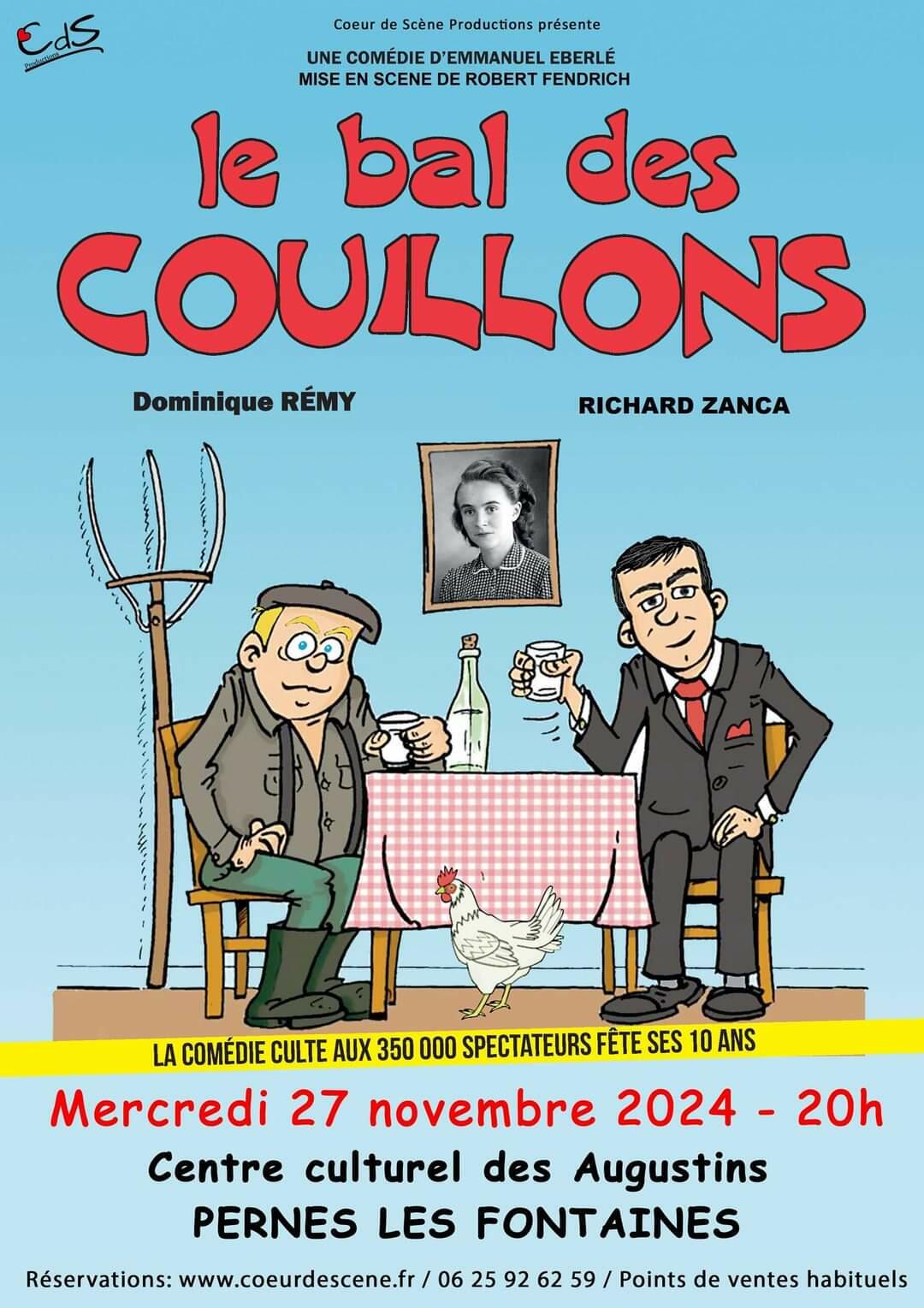 Spectacle de théâtre : « Le Bal des Couillons »